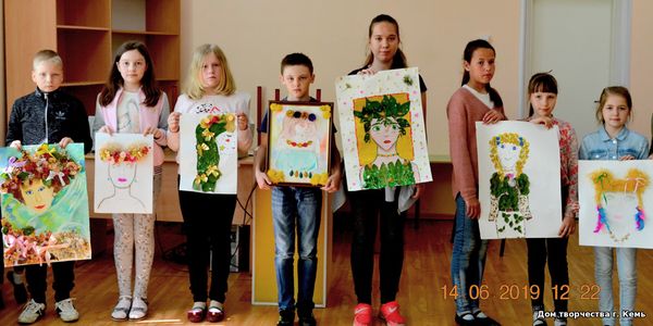 Шедевры из природного материала Шедевры из природного материала