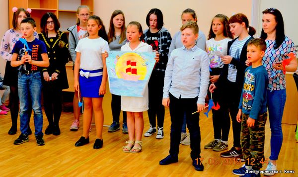 Визитка от юных художников Визитка от юных художников